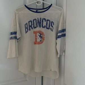 Denver Broncos 3/4 length STARTER jersey